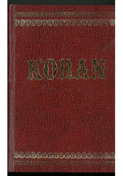 Koran z Arabskiego przekład Polski, reprint z 1858 r.