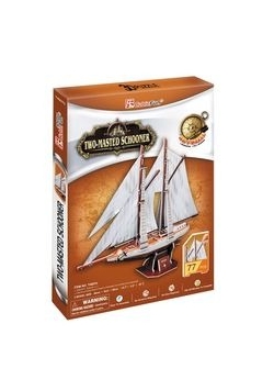 Puzzle 3D Two-Masted Schooner, Nowa