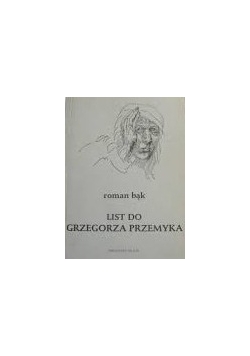 List do Grzegorza Przemyka