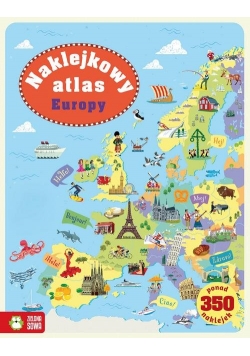 Naklejkowy atlas Europy