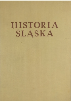 Historia Śląska tom 1 część 2
