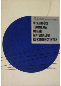 Własności tłumienia drgań materiałów konstrukcyjnych