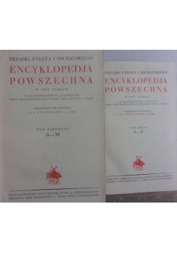 Encyklopedia powszechna, tom I-II, 1933r.