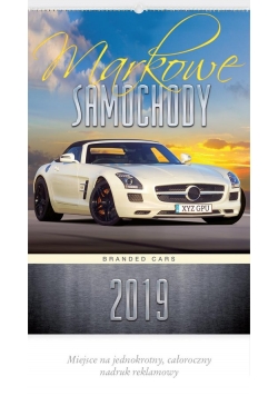Kalendarz 2019 RW 20 Markowe samochody