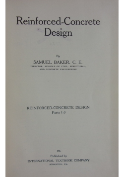 Reinforces-Concerte Design, 1928r.