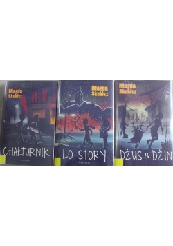 Magda Skubisz 3 tomy Lo story  Dżus i Dżin  Chałturnik