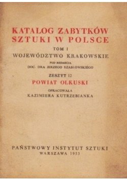 Katalog zabytków sztuki w Polsce  Tom I zeszyt 12