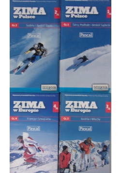 Zima w Polsce / Zima w Europie, 4 książki