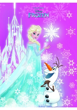 Papier kolorowy w teczce A4 Frozen