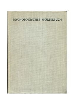 Psychologisches worterbuch