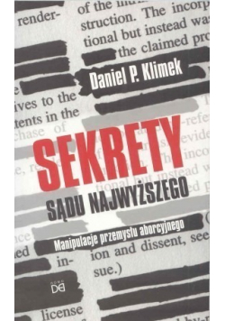 Sekrety sądu najwyższego