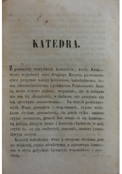 Pamiątka z Krakowa opis tego miasta i jego okolic, Część II,  1845r.