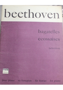 Bagatelles et Ecossaises na fortepian