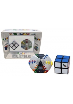 Kostak Rubika 2x2 + układanka ufo RUBIKS