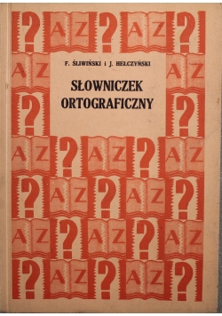Słowniczek ortograficzny 1931 r.