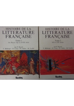 Histoire de la litterature francaise, Tome 1 i 2