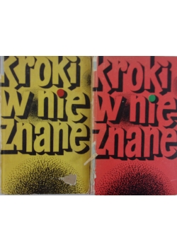 Kroki w nieznane. Zestaw 2 książek.
