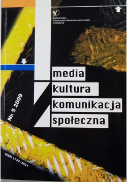 Media kultura komunikacja społeczna nr.5