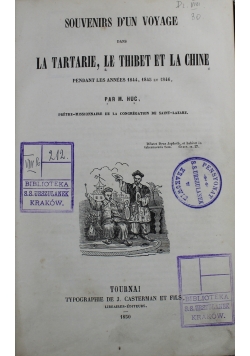 Souvenirs D Un Voyage 1850 r.