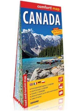 Comfort!map Kanada (Canada) road and tourist map