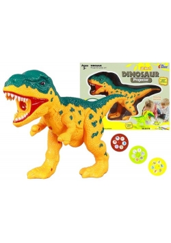 Projektor Dinozaur + pisaki 18 obrazków