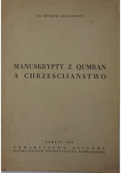 Manuskrypty z Qumran a Chrześcijaństwo
