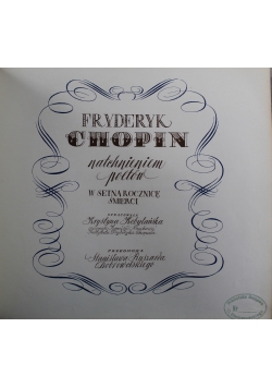 Fryderyk Chopin natchnieniem poetów