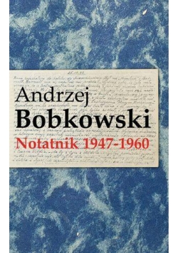 Notatnik 1947-1960
