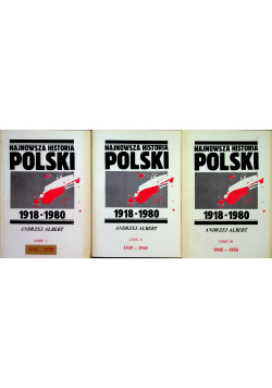 Najnowsza historia Polski 1918 1980 część od I do III