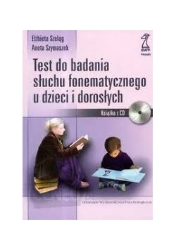 Test do badań słuchu fonetycznego u dzieci i dorosłych, brak płyty cd