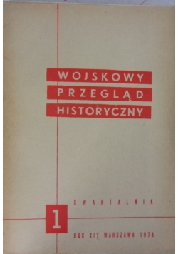 Wojskowy przegląd historyczny 1 (68)