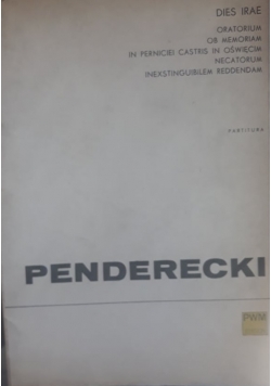 Penderecki dies irae