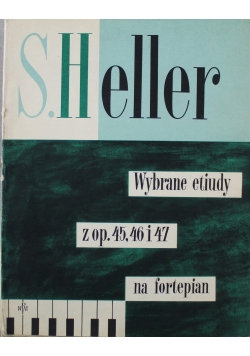 Wybrane etiudy z op 47 do 47 na fortepian