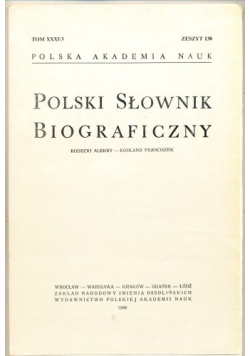 Polski słownik biograficzny