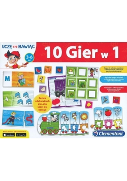 Uczę się bawiąc. Zestaw edukacyjny 10 gier w 1