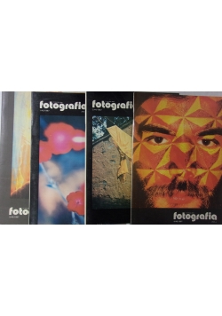 Fotografia zestaw 4 książek