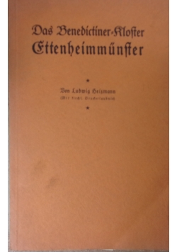 Das Benediktiner Kloster Ettenheimmunster, 1932r.