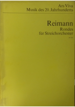 Rondes fur Streichorchestr