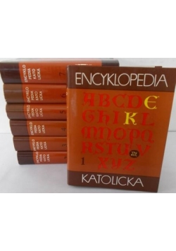 Encyklopedia Katolicka,zestaw 7 książek