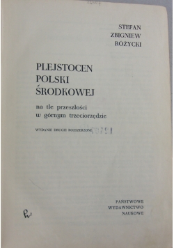 Plejstocen Polski Środkowej