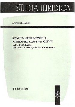 Stopień społeczeństwa niebezpieczeństwa czynu