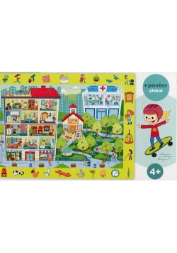 Puzzle 70 Obserwacyjne Odwiedzamy miasteczko