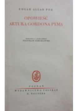 Opowieści Artura Gordona Pyma, 1931 r.