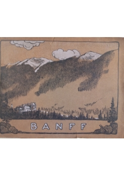 Souvenir view book of banff,alberta