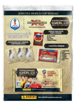 Fifa World Cup Russia 2018 Adrenalyn XL Premium Gold Special Edition