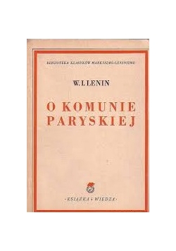 O Komunie Paryskiej, 1950 r.