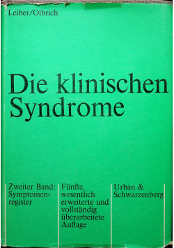 Die klinischen Syndrome