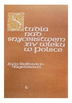 Studia nad scynerstwem XIV wieku w Polsce