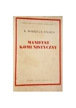 Manifest komunistyczny , 1949r.