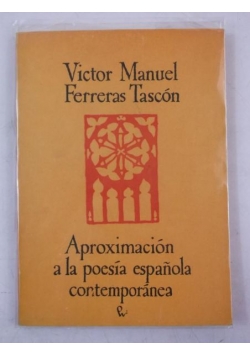Aproximacion a la Poesia Espanola Contemporanea